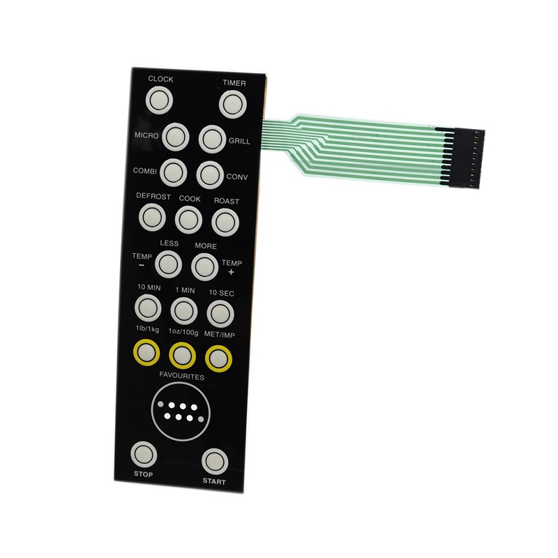 薄膜開關(guān)面板廠家工控自動化操作簡單 