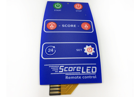 按鍵打凸FPC線路薄膜開關(guān)FF-17167