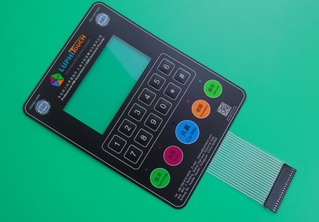 LED指示燈薄膜開關(guān)