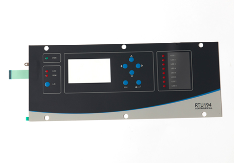 RTU194變電控制器薄膜開(kāi)關(guān)