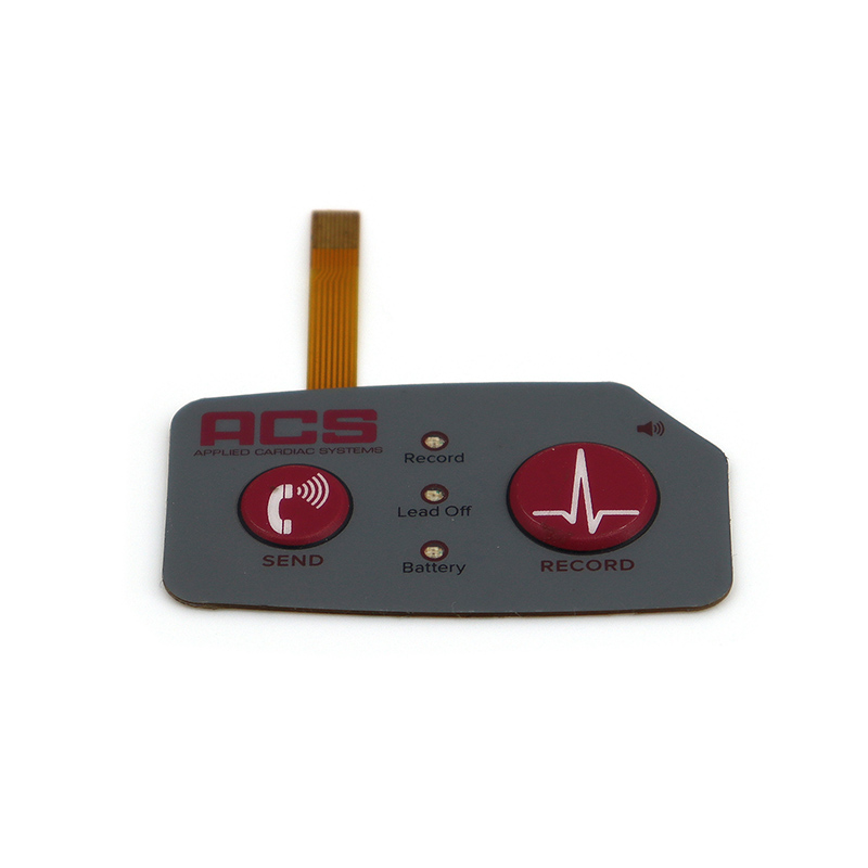防水耐磨FPC帶LED型薄膜開關(guān)按鍵控制面板