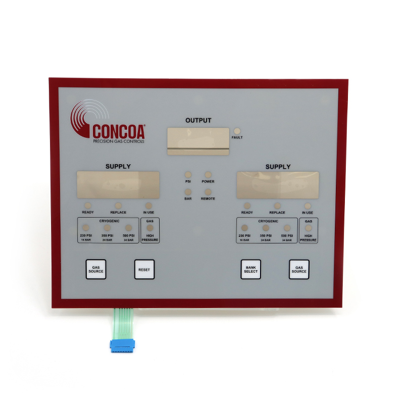 觸摸式薄膜開關(guān)儀器儀表廠家直銷 