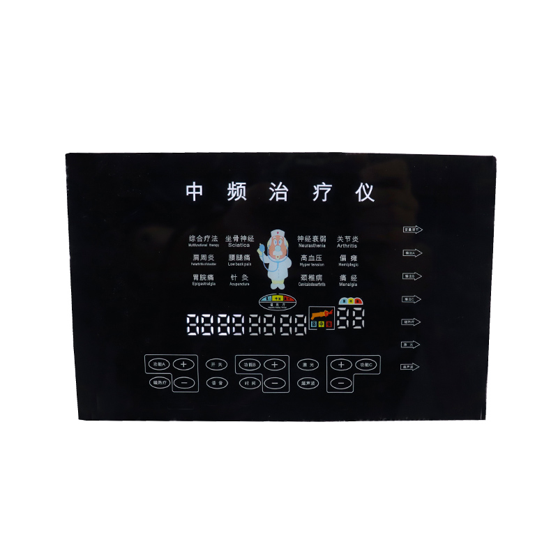 中頻治療儀展示面板