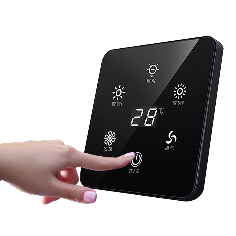 人機(jī)界面顯示模組家用電器觸屏防水沐浴開關(guān)