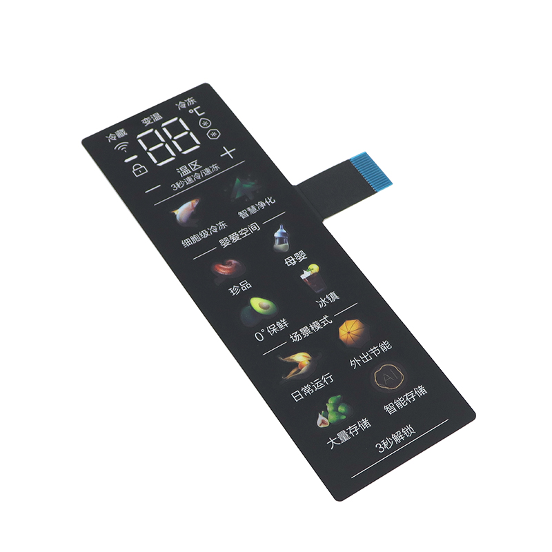 彩膜觸摸薄膜開關(guān)網(wǎng)絡(luò)通訊款式新穎 